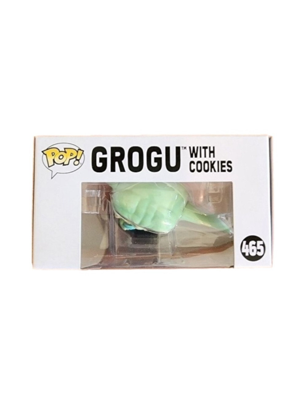 Funko Pop! Star Wars: The Mandalorian Grogu with Cookies #465 - Picture 3 of 7